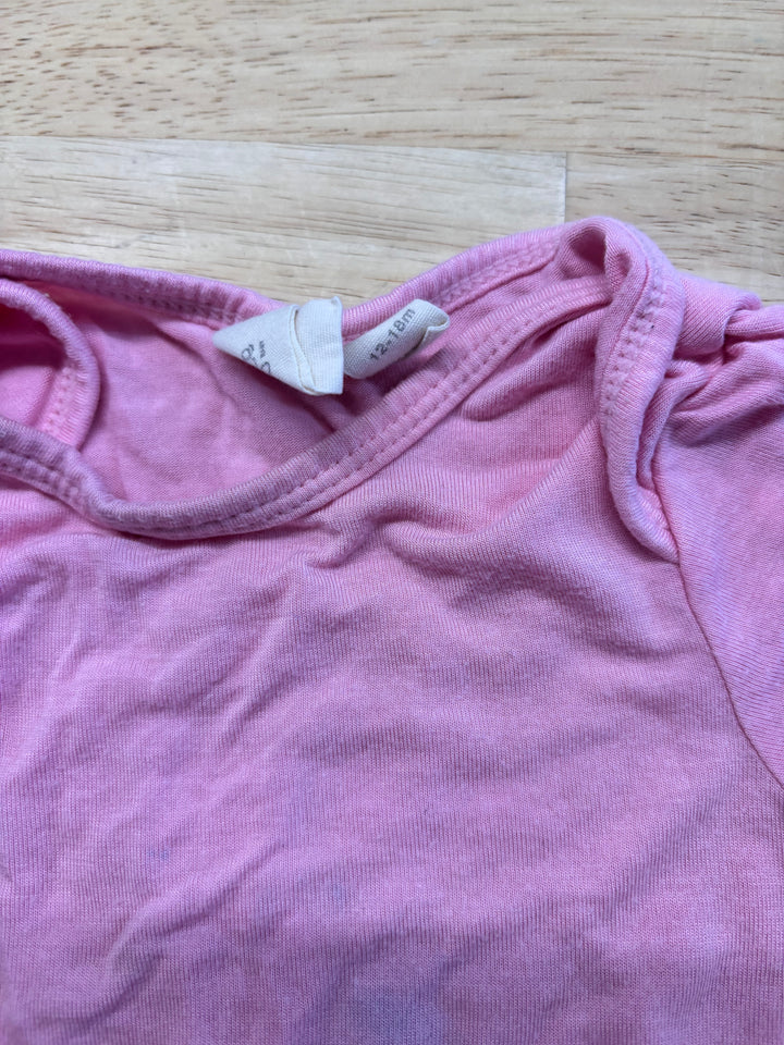 Kyte Baby Light Pink SS Bodysuit 12–18M (Fair)