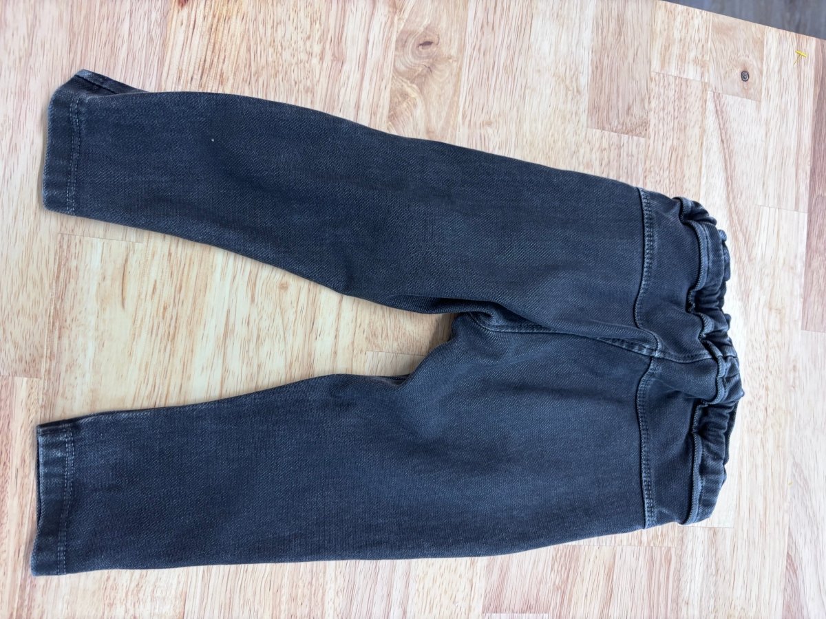 Noppies 74 cm Black Jeans - Nest and Sprout - Consignment