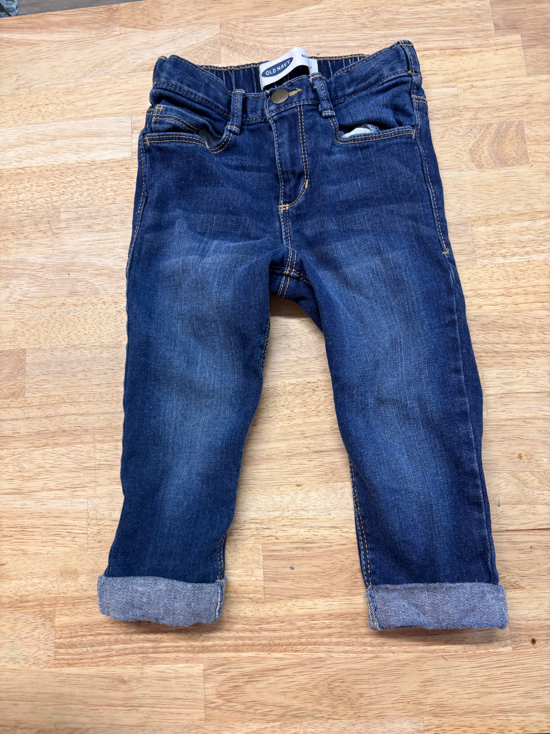 Old Navy Boyfriend Fit Dark Denim Jeans