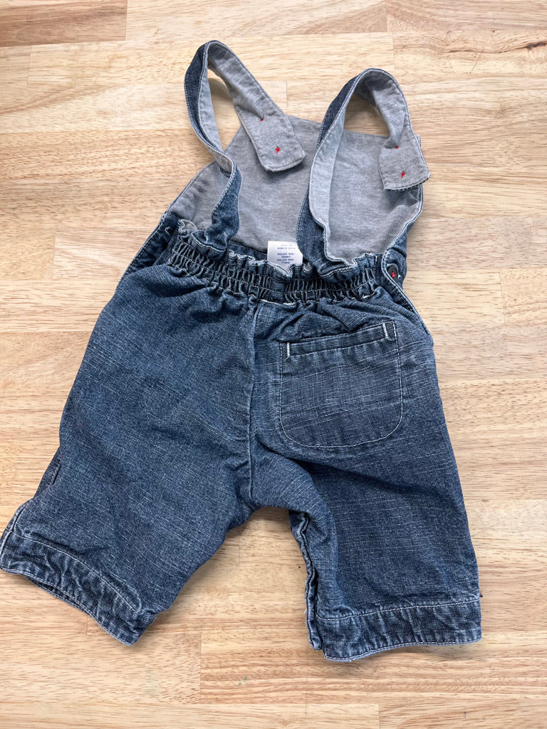 Gap 3-6M Denim Overalls