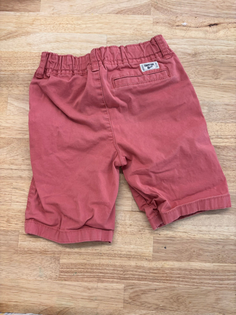 OshKosh Size 5 Salmon Shorts (Fair Condition)
