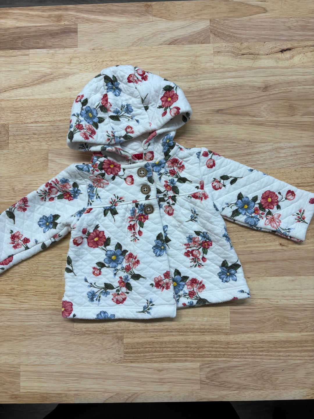 Carters 6 Month Quilted Hoodie