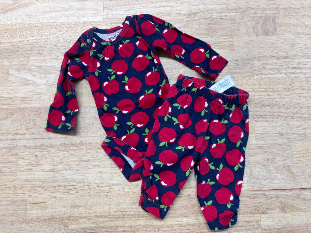 Bundles Apple Two-Piece Set – Newborn