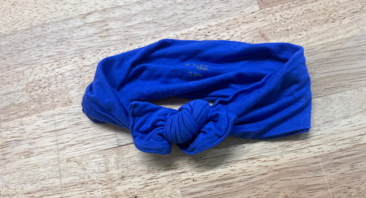 Kyte Baby 3-6M Blue Knotted Headband