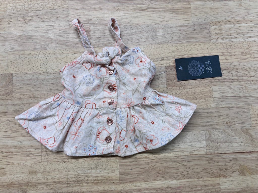 Vince Camuto Floral Tank Top – 3-6M (NWT) - Nest and Sprout-Consignment