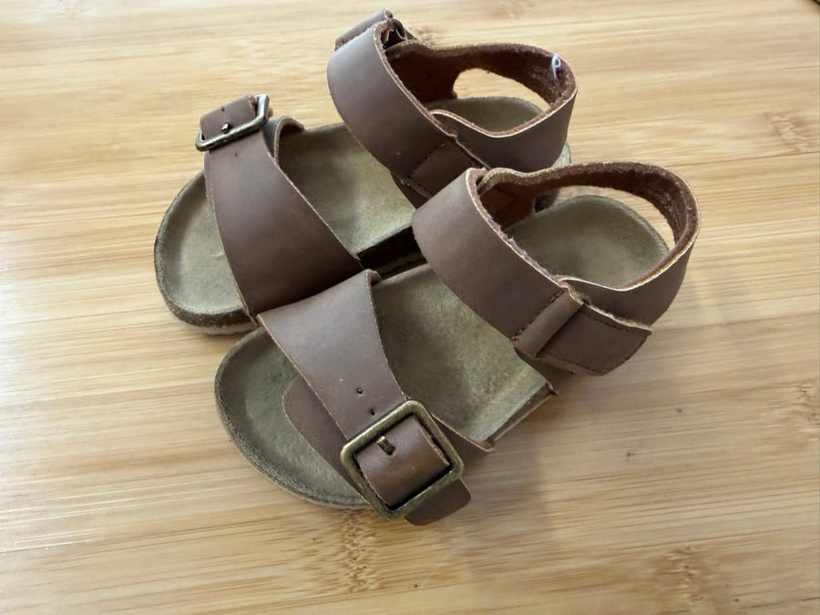 The Children's Place Cork-Style Open-Toe Sandals – 7 - Nest and Sprout-Consignment