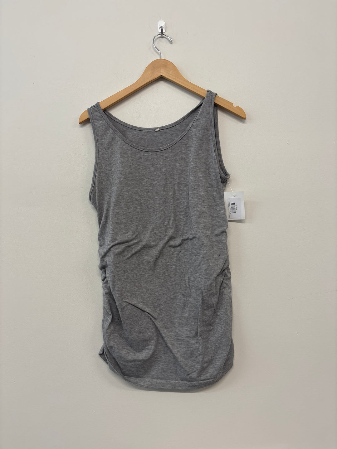 Unknown Brand XL Light Grey Maternity Tank Top (Basic Style)