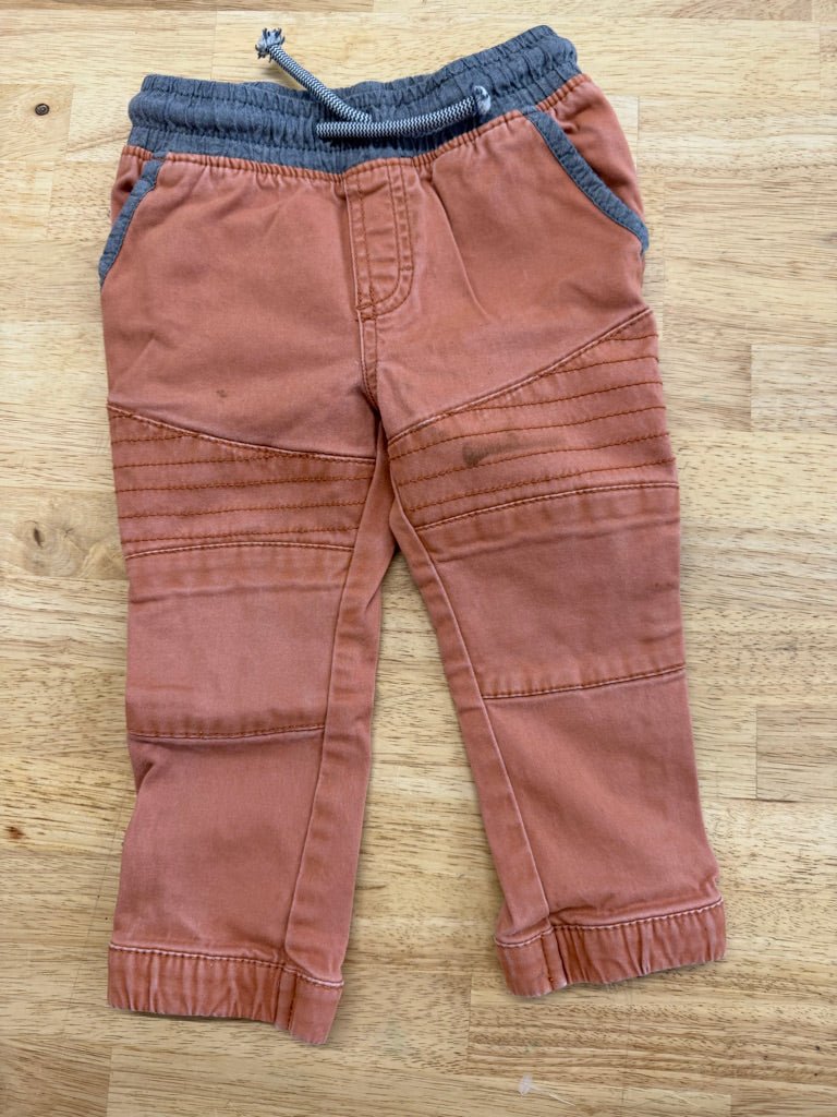 Genuine Kids by OshKosh Pants – 18M | Peach Elastic Drawstring - Nest and Sprout - Consignment
