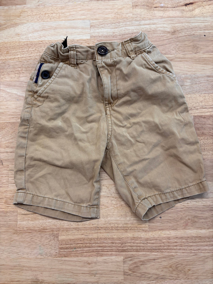 Zara 2–3Y Chino Shorts – Tan fair condition