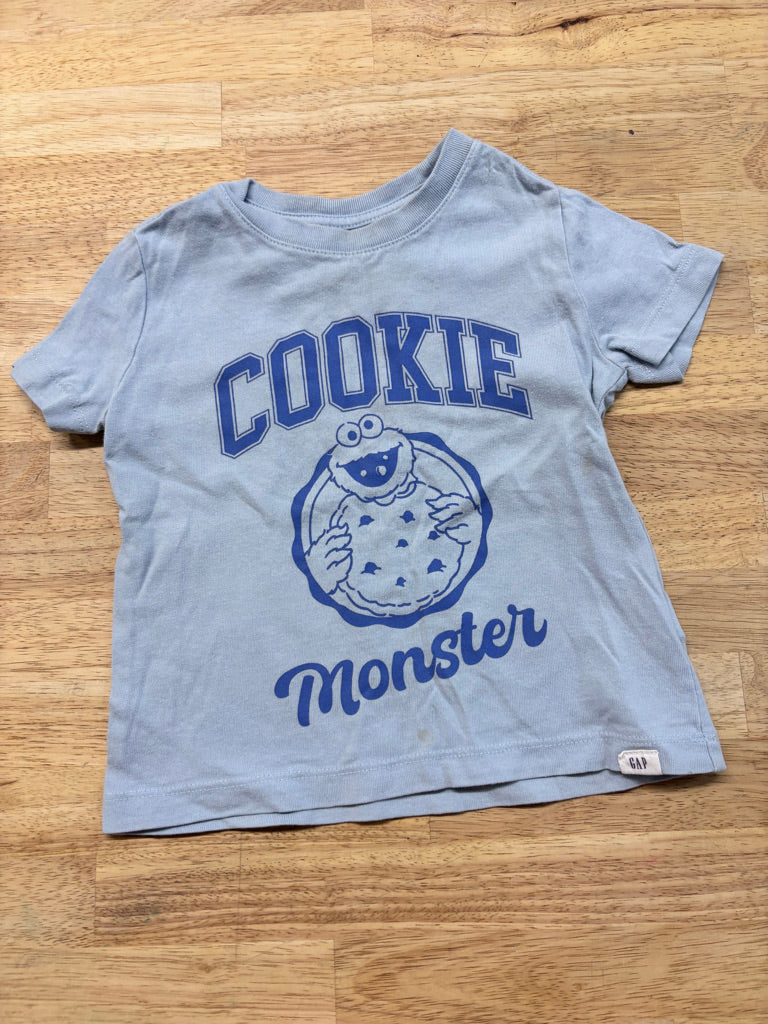 Gap Cookie Monster T-Shirt – 18-24M imperfect