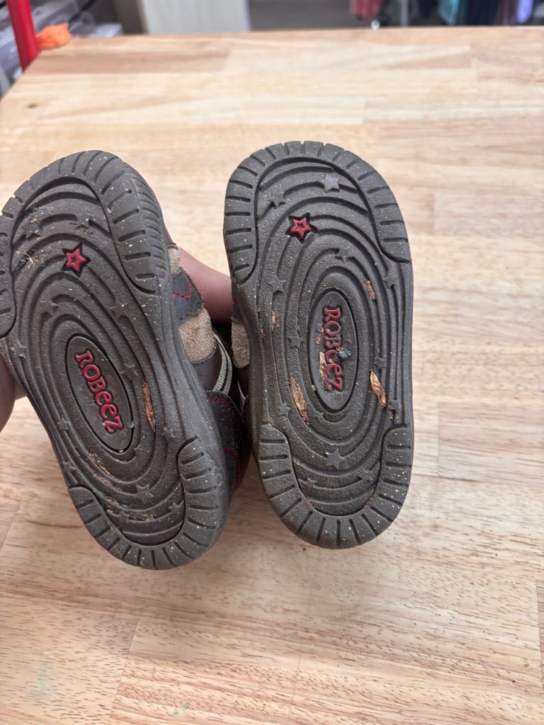Robeez EU 23 Brown Trail Boots - Nest and Sprout - Consignment