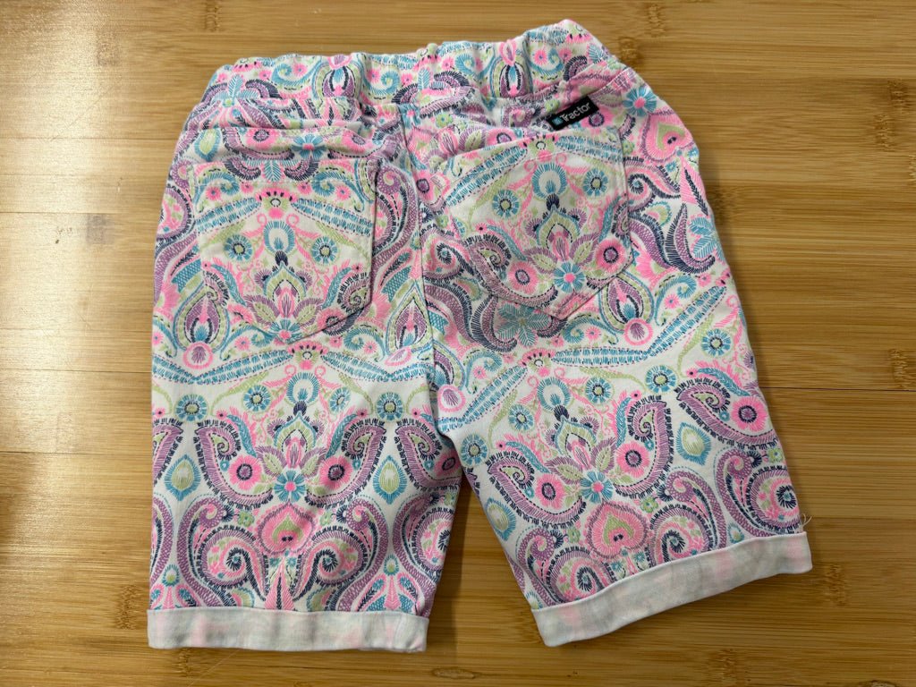 Tractor Tropical Print Shorts – 9 | Cotton/Poly/Spandex - Nest and Sprout-Consignment
