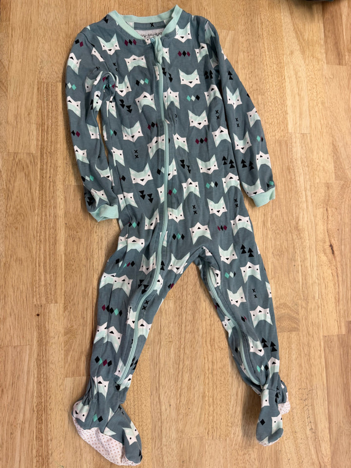 Zippy Jamz Fox Print Zip-Up – 18–24M | Green | Play