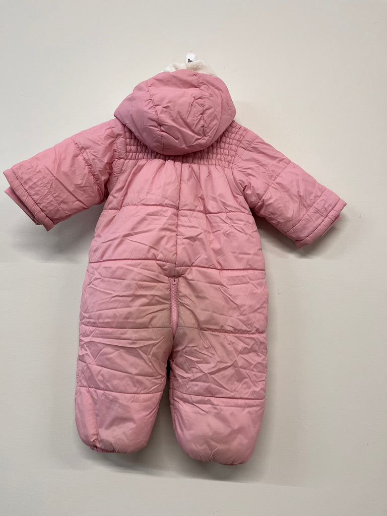 Children’s Place Zip-Up Snowsuit – Stained Bum, 12M