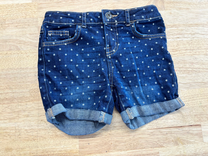 George Floral Print Denim Shorts | Size 8