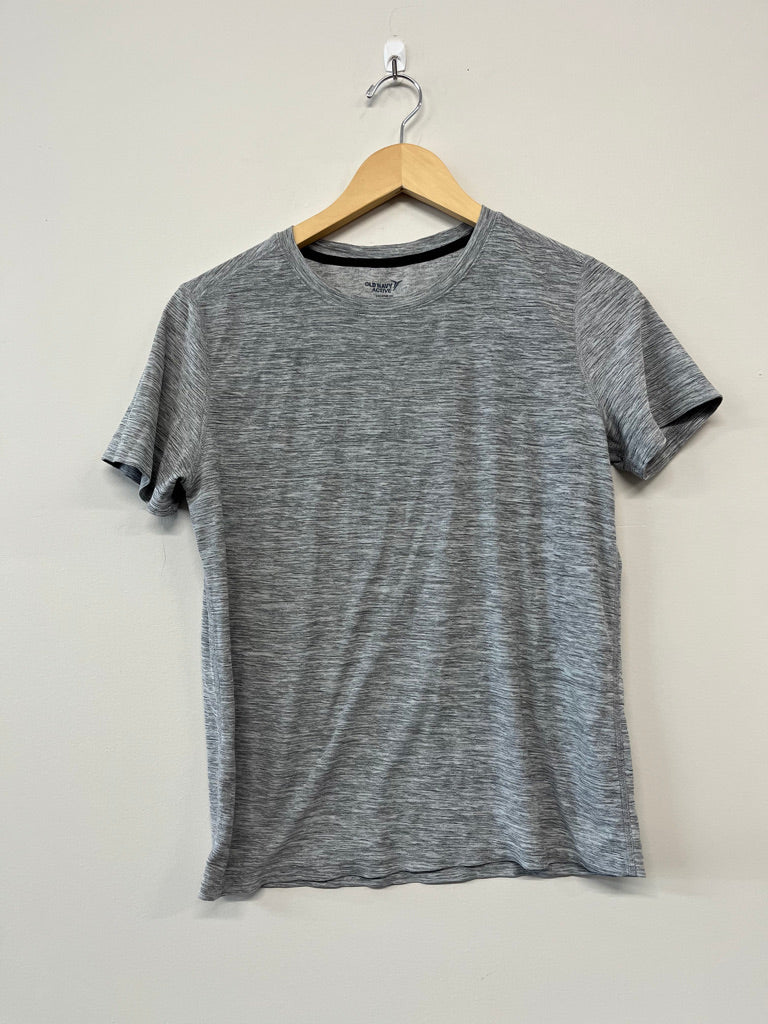 Old Navy Breathe On Tee – L Youth Grey