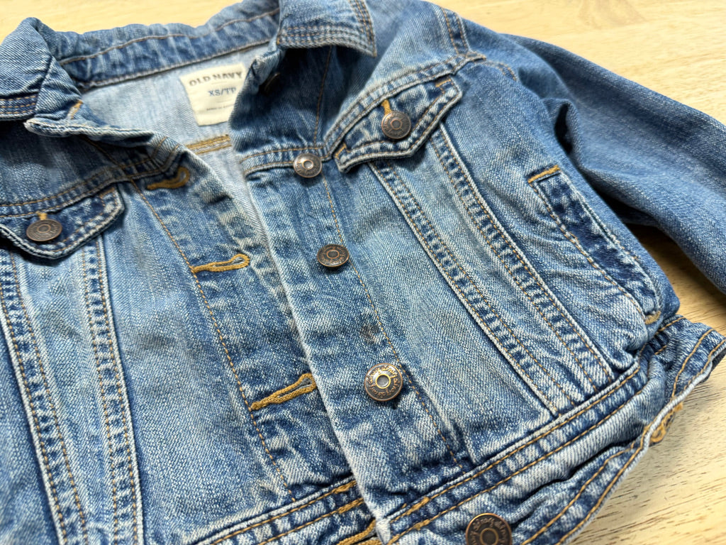 Old Navy Denim Jacket – XS | Light Front Staining