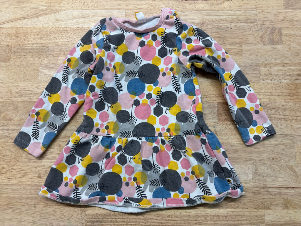 Tuc Tuc Long Sleeve Dress – 18M