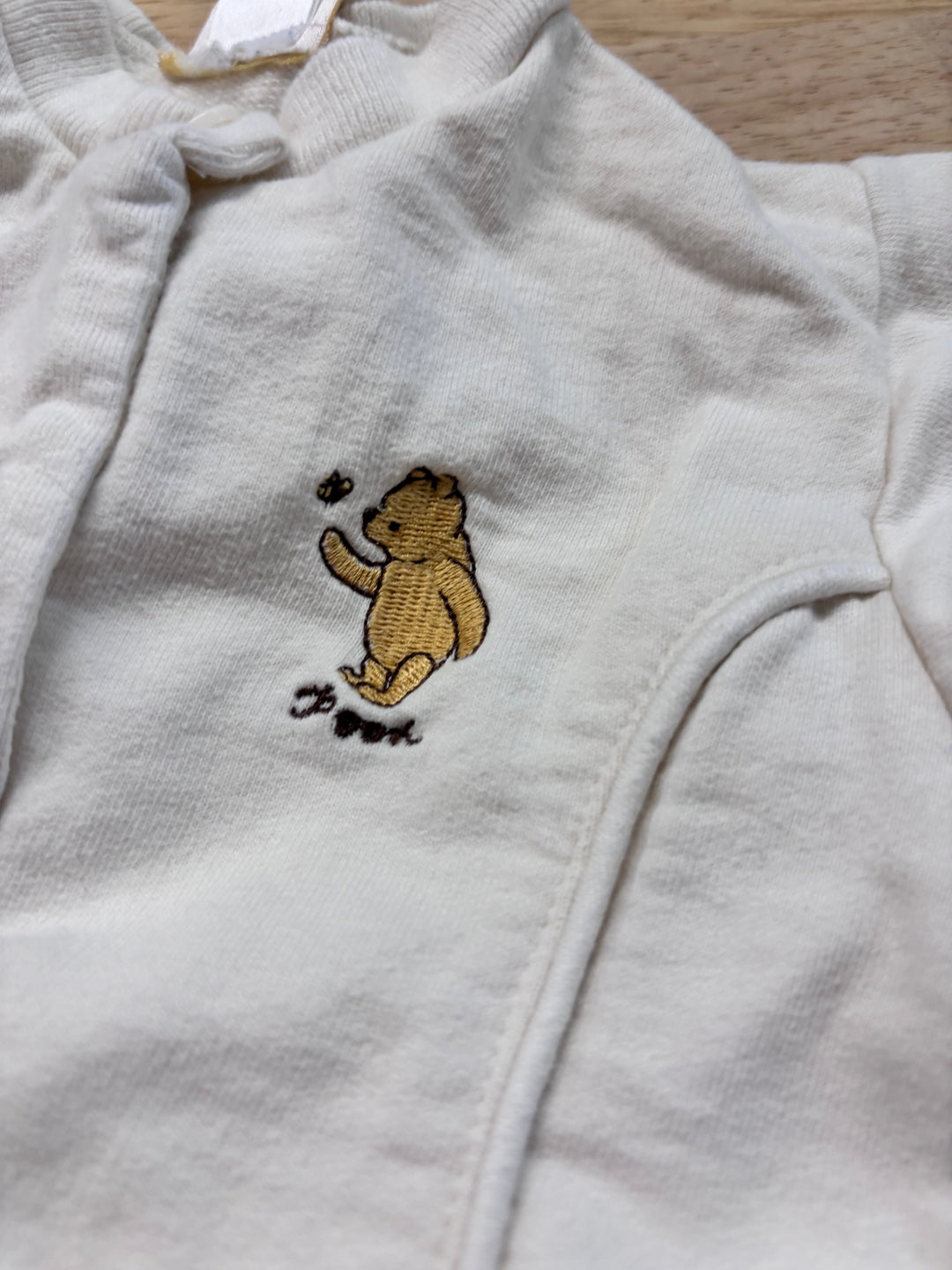 Classic Pooh Cream Bubble Romper 3M