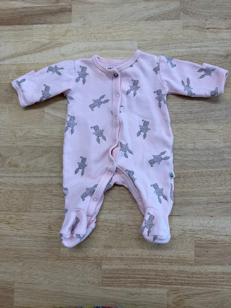 Petit Lem Snap - Up Sleeper – Preemie | Light Pink - Nest and Sprout - Consignment