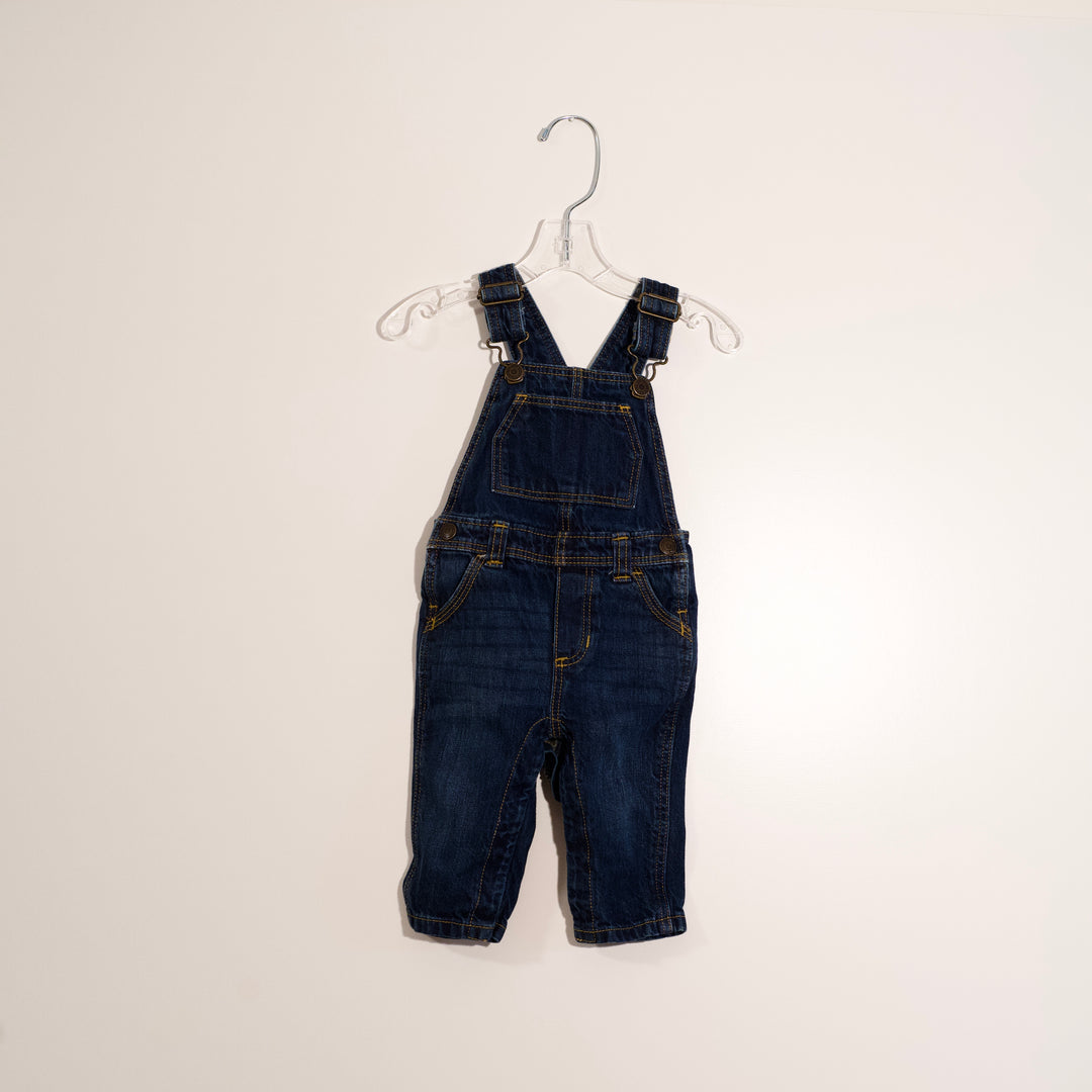 Old Navy Denim Overalls, 6-12 Months | Clearance