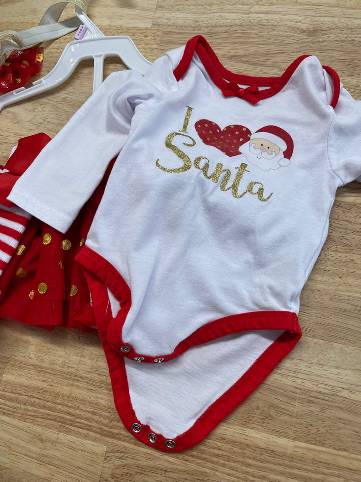 Baby Essentials 6M Santa Set