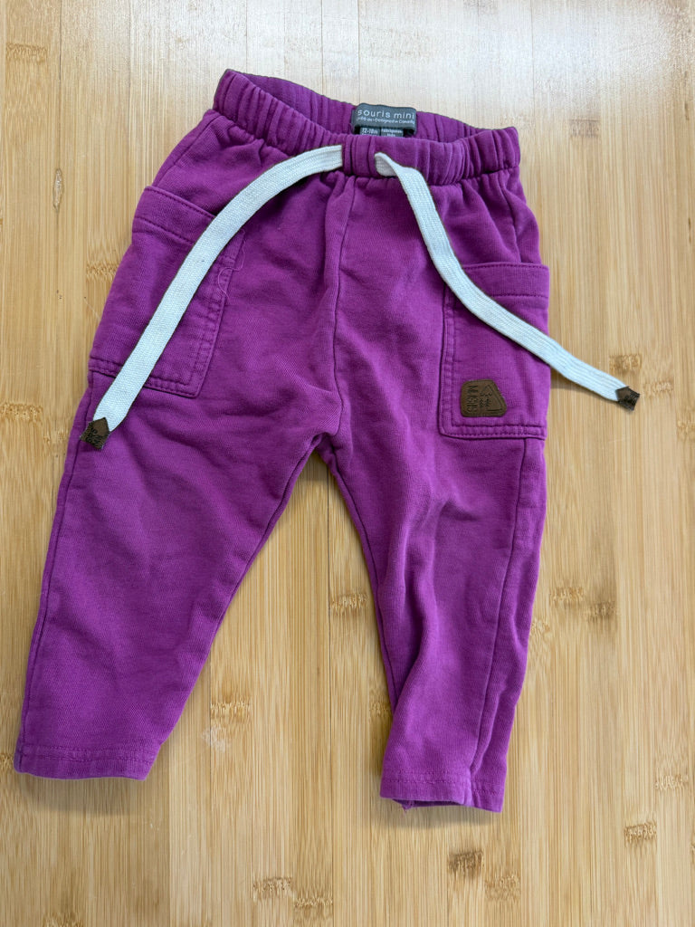 Souris Mini Joggers – 12–18M | Purple