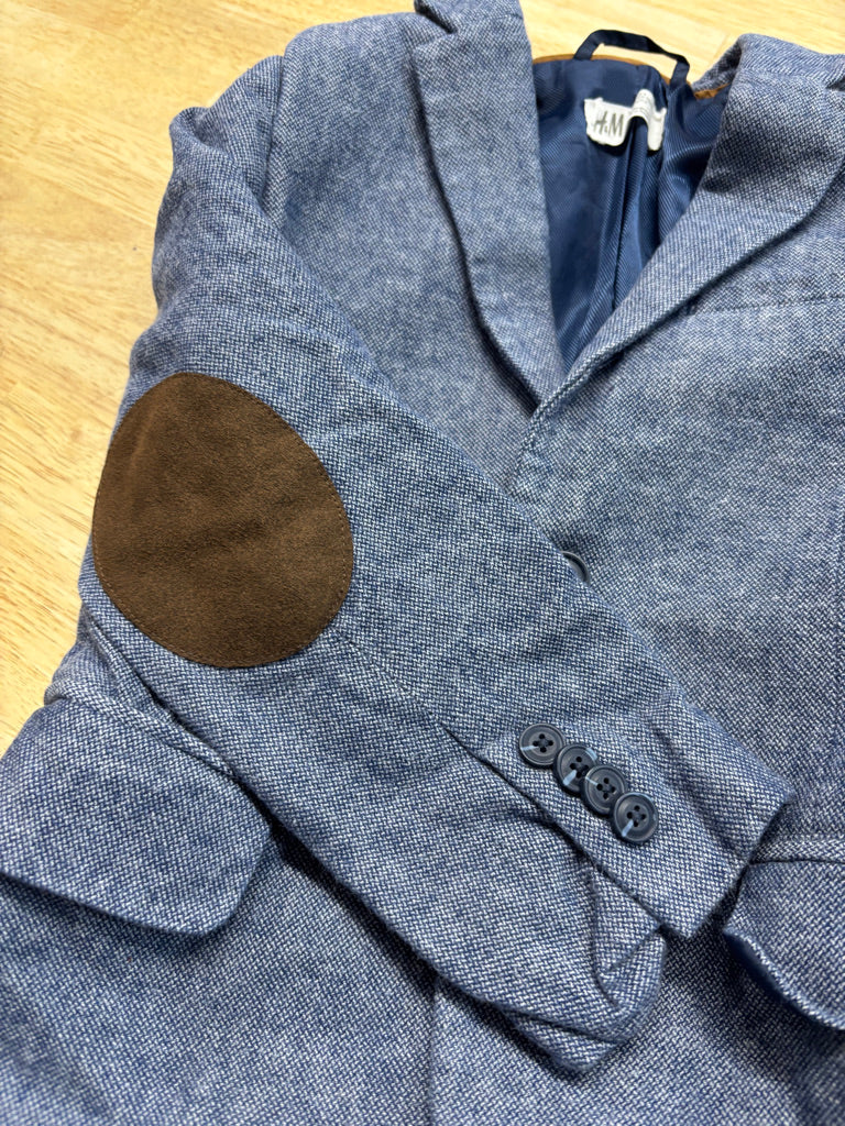H&M Midweight Blazer Jacket – Blue | Size 6