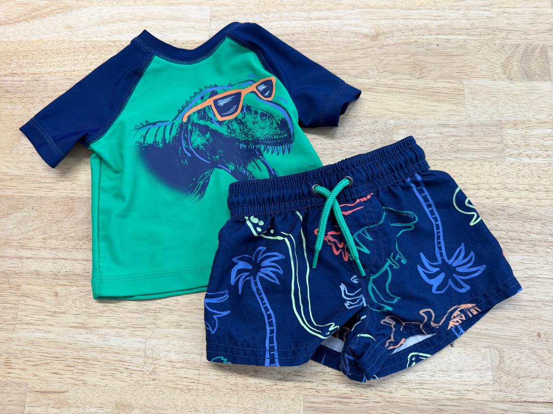 Carter's Swim Set – 3M | Short Sleeve & Shorts