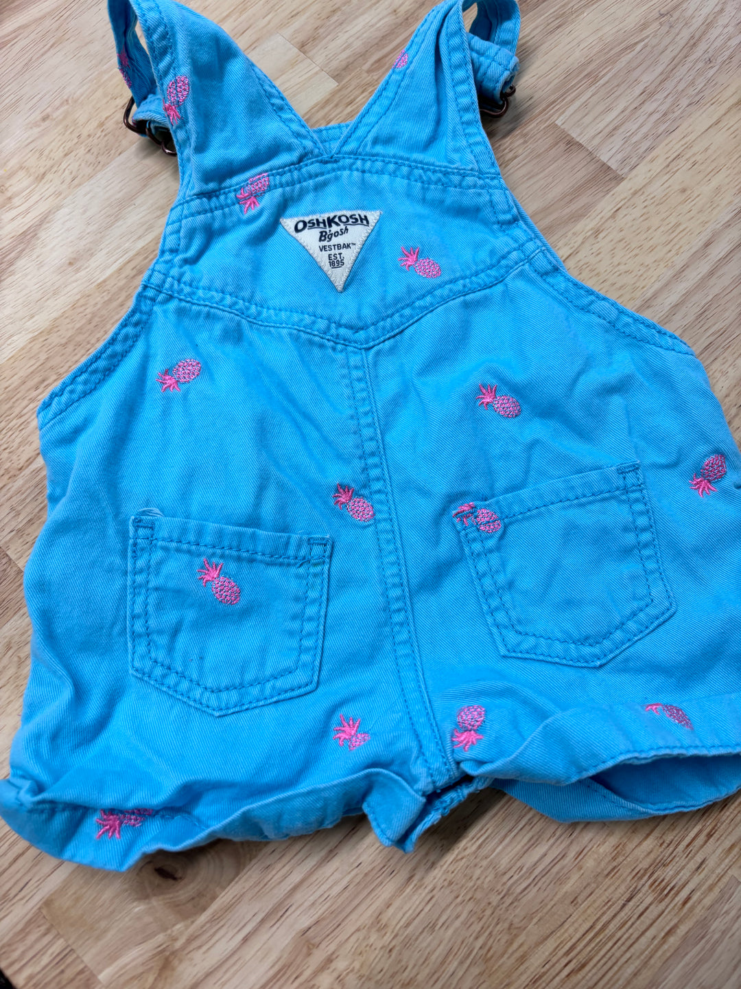 OshKosh Overalls with Pineapples (18 Months)