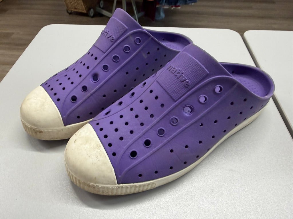Native Shoes – Junior 5 | Purple - Nest and Sprout - Consignment