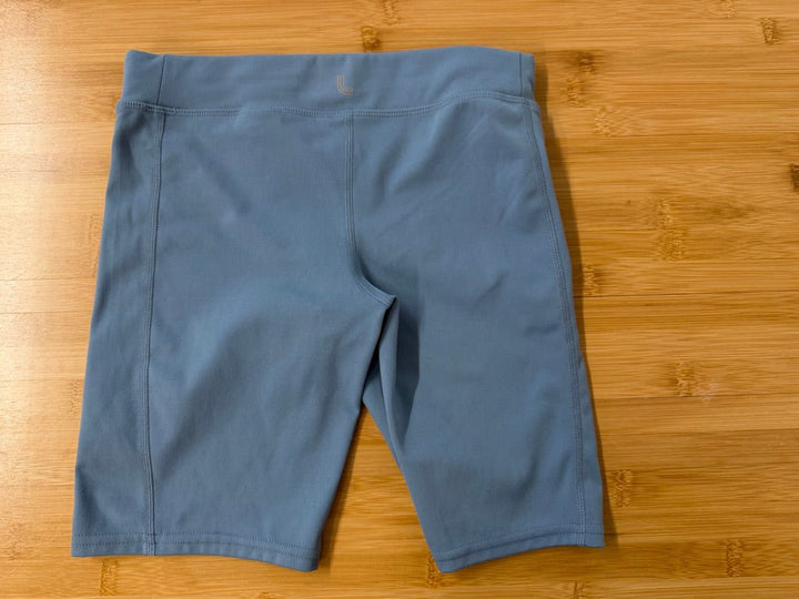 Lole Bike Shorts – L (10–12Y) | Light Blue - Nest and Sprout - Consignment