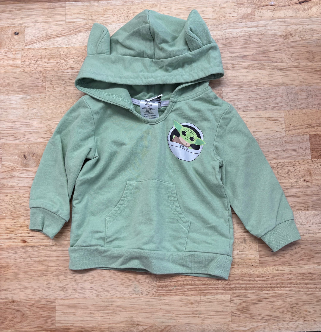 Star Wars Yoda Sweatshirt – Size 18M
