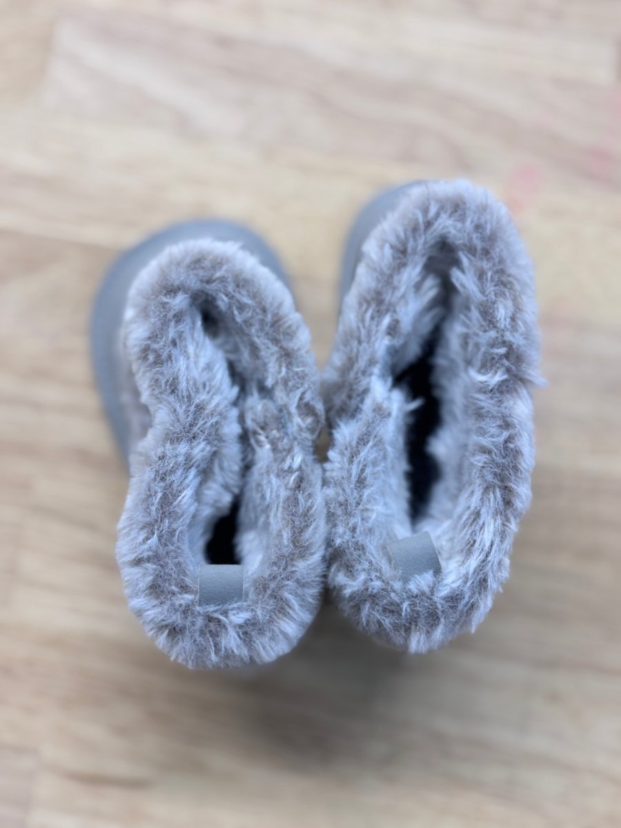 Carter's 6 - 9 Month Boots (Grey Faux Suede) - Nest and Sprout - Consignment