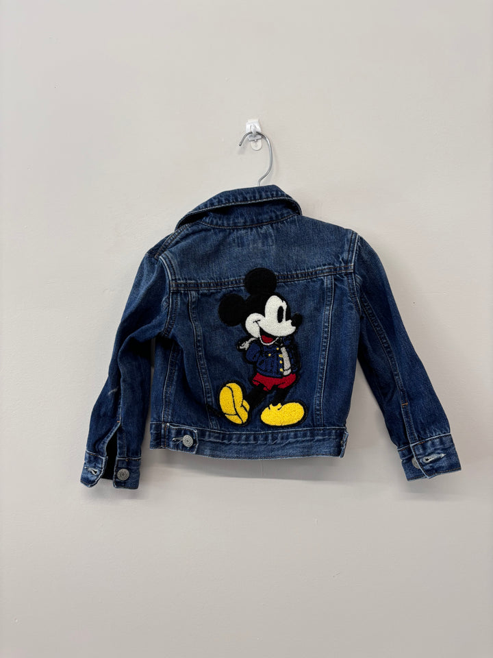 Gap Disney Mickey Mouse Denim Jacket, 3 Years Clearance