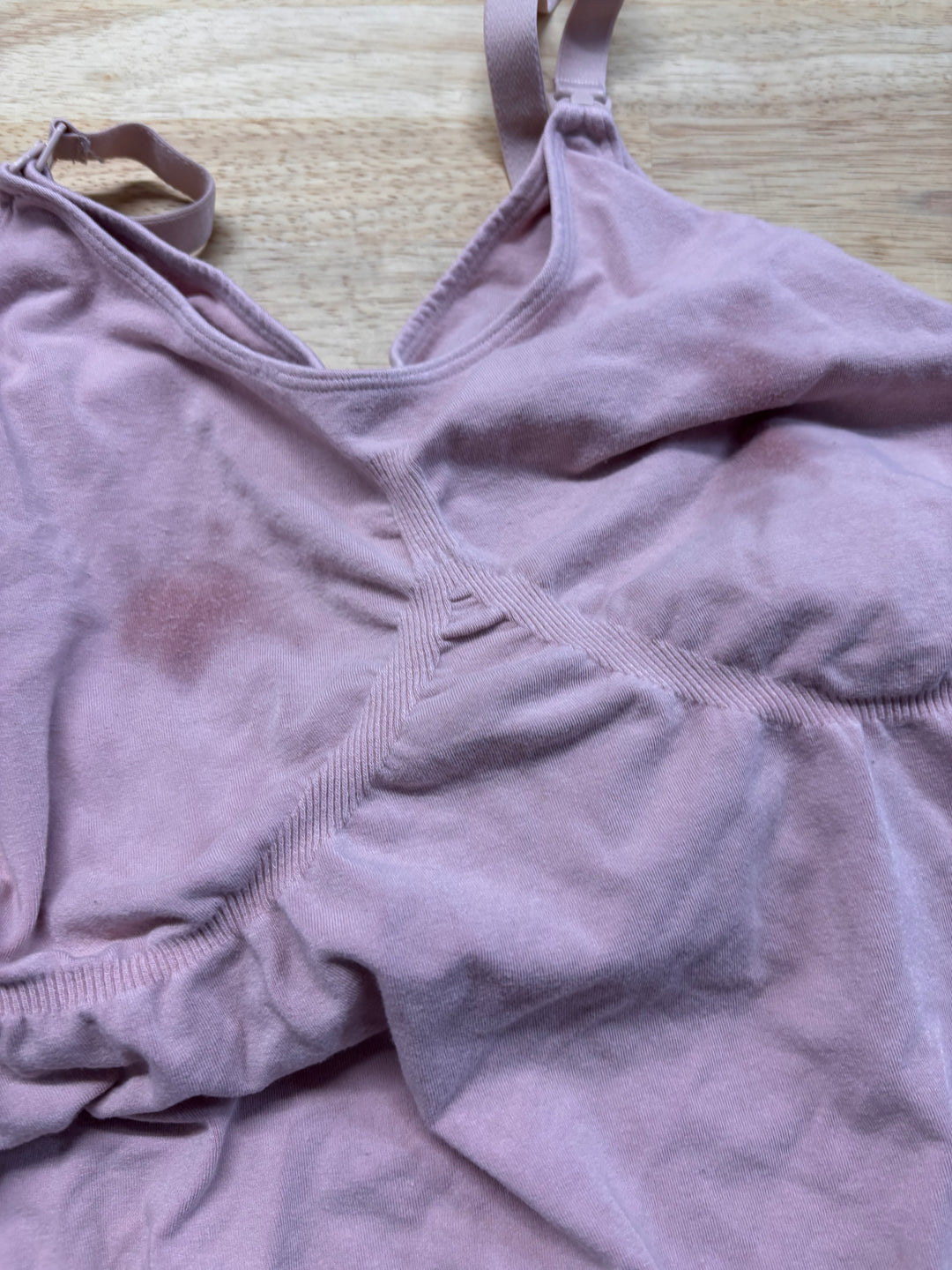 Seraphine Nursing Tank – Size Large, Light Pink