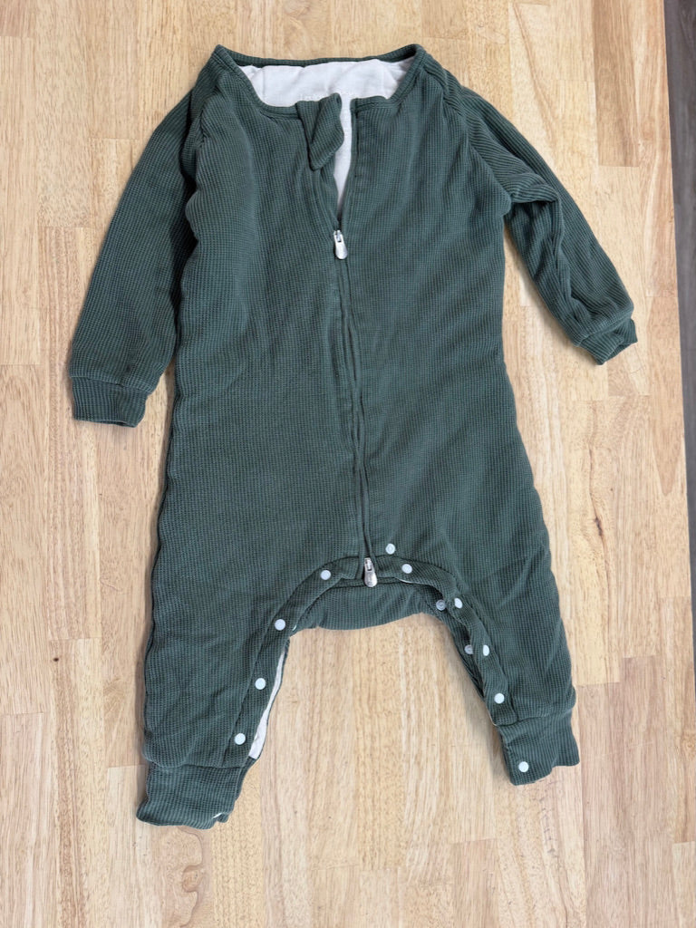 Loulou Lollipop Waffle Footed Sleep Sack – 6–18M | Mid Tog (~2.0)
