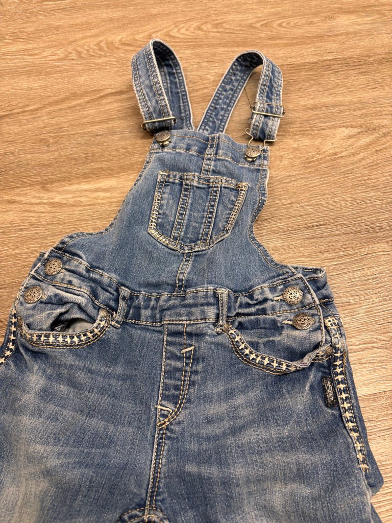 Silver Visha Size 10 Denim Overalls – Light Wash - Nest and Sprout - Consignment