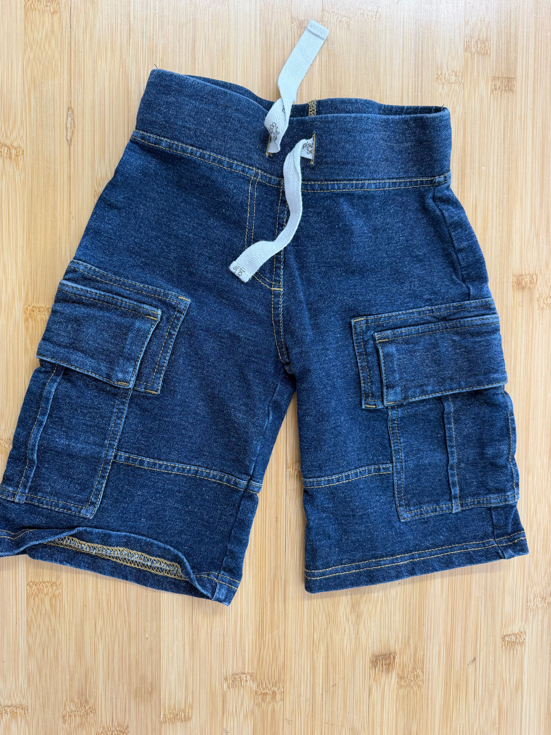Peekaboo Beans Denim Cargo-Style Short –3