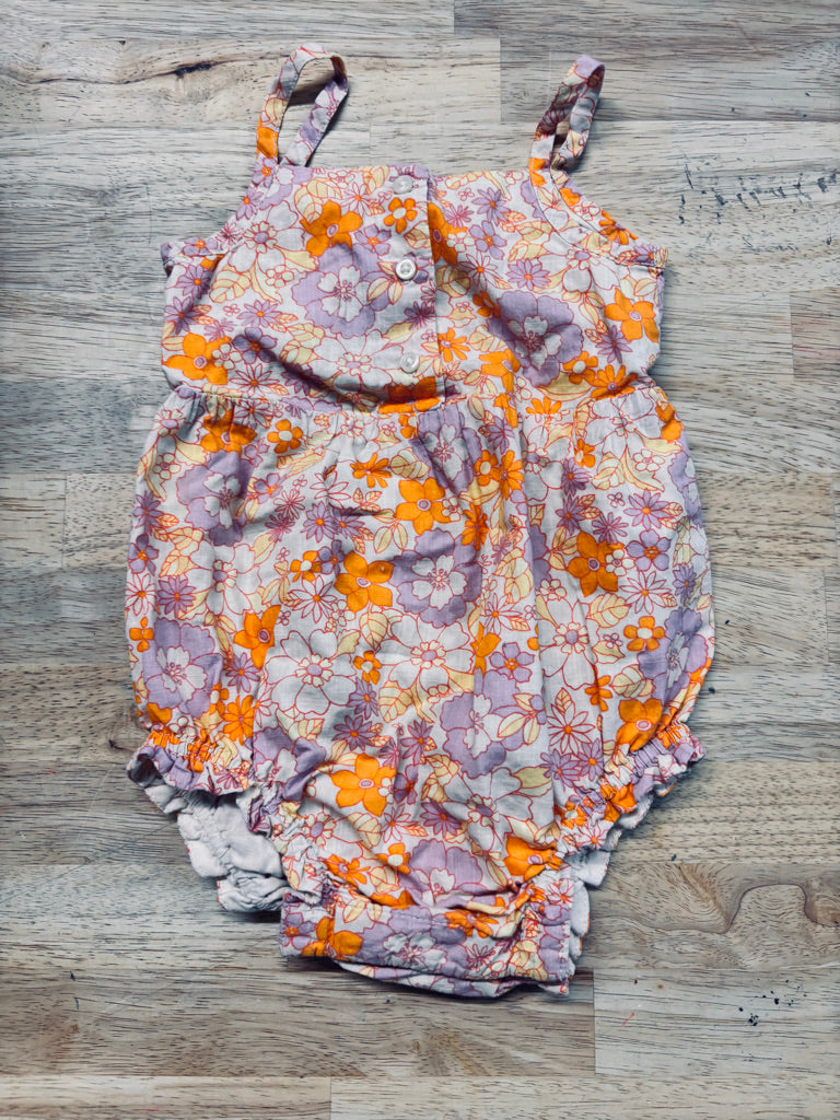 Gap Floral Bubble Romper – 12-18M