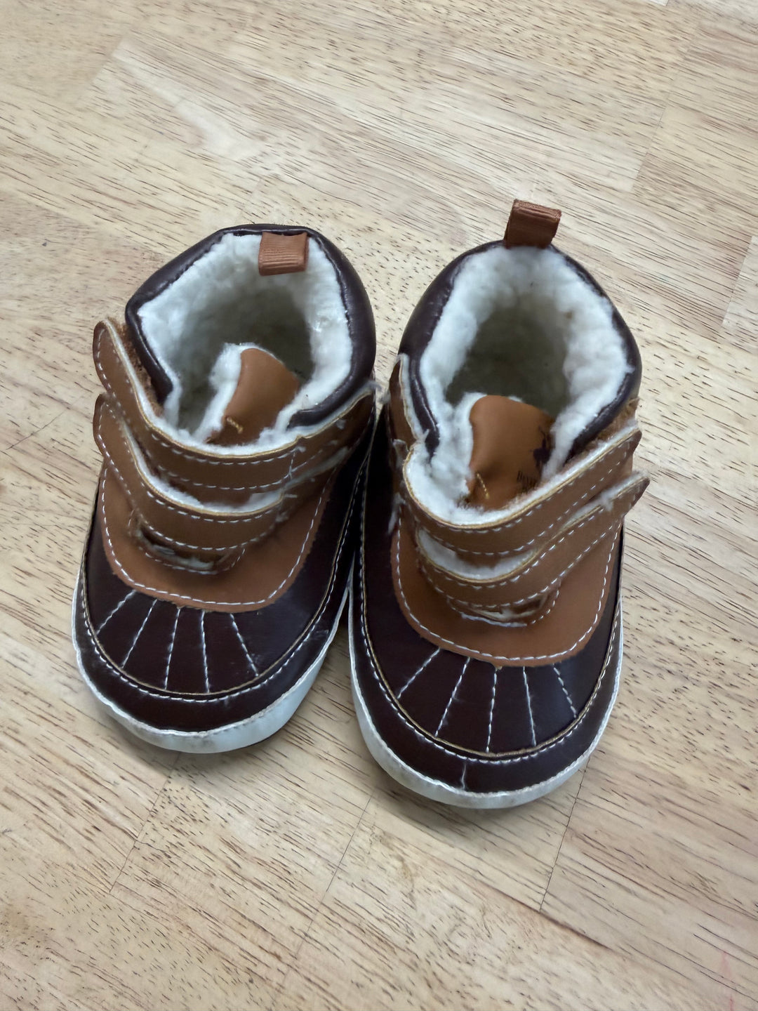 Beverly Hills Polo Club Sherpa Moccasin Bootie – 4 (EU 19) | Velcro