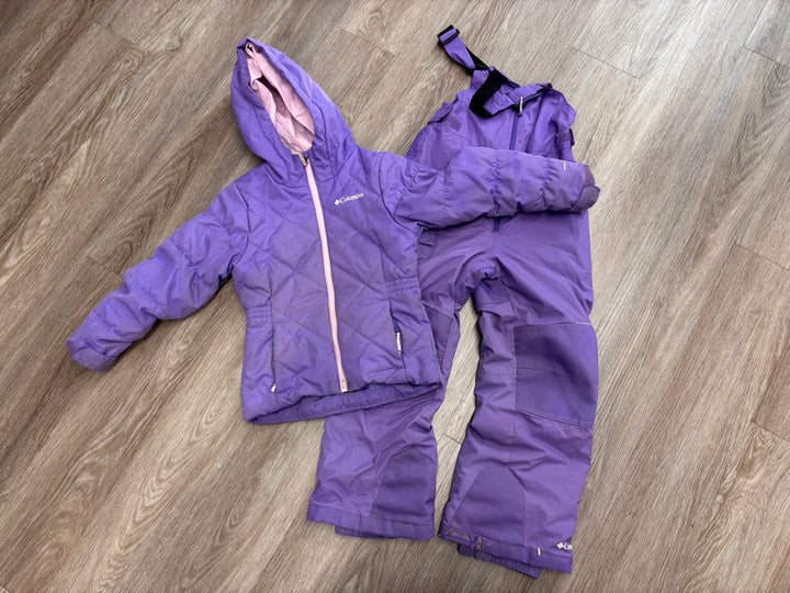 Columbia Snow Set 6–8Y – Purple Omni-Tech