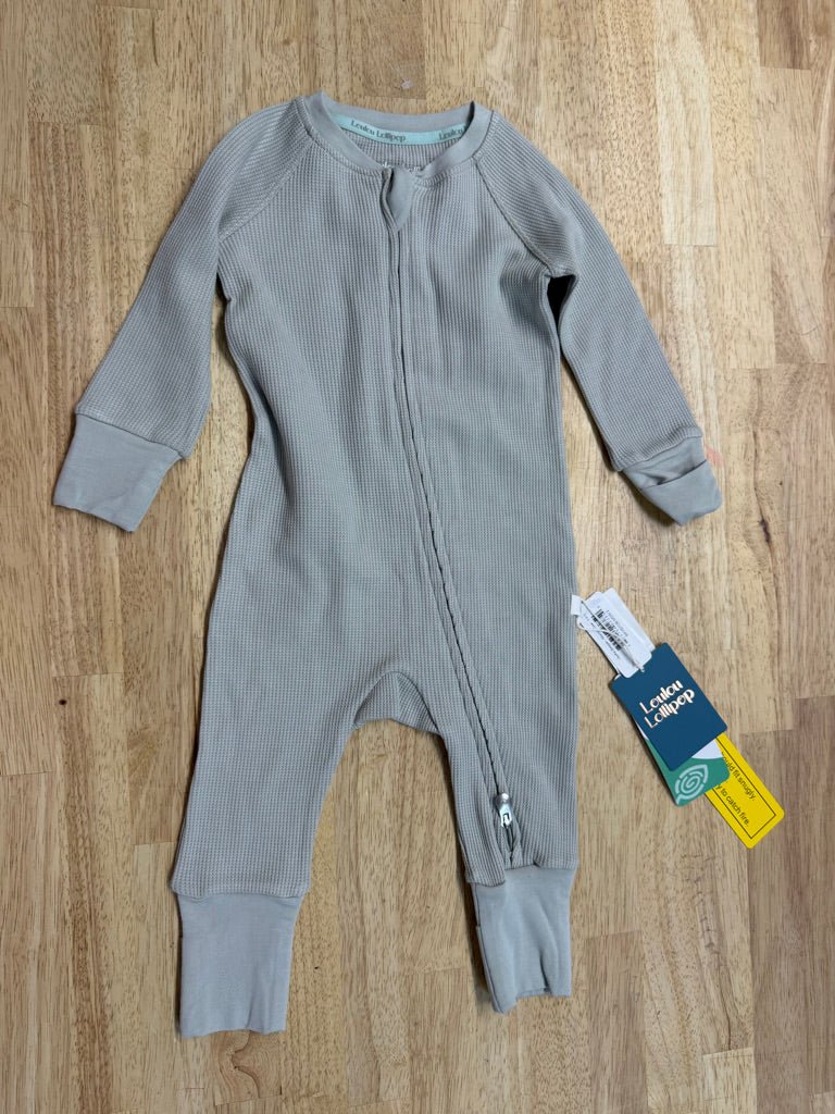 LouLou Lollipop Waffle Sleeper – 3-6 Months | Morning Dew NWT - Nest and Sprout-Consignment