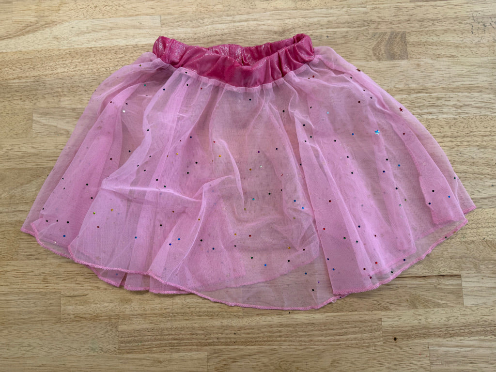 Dancewear Skirt – Size 8 | Pink Sequin Tulle