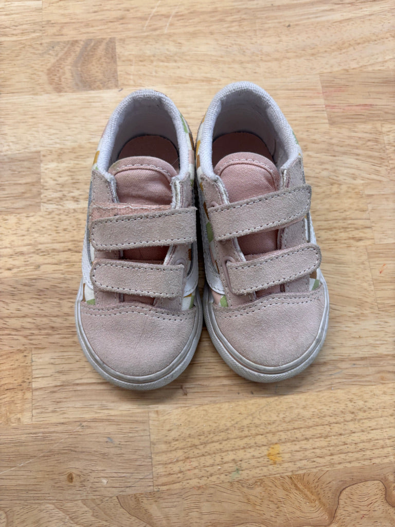 Vans Toddler Sneakers – Size 6.5 (Pink Checker)