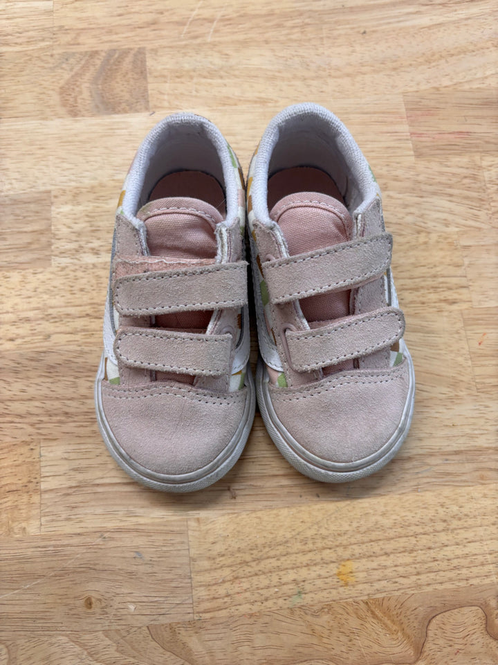 Vans Toddler Sneakers – Size 6.5 (Pink Checker)