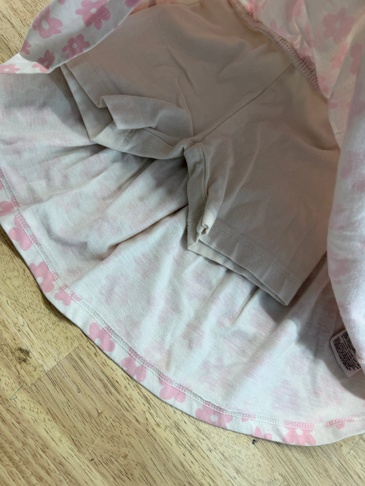 Old Navy Skort – 3T | Cream with Pink Flowers