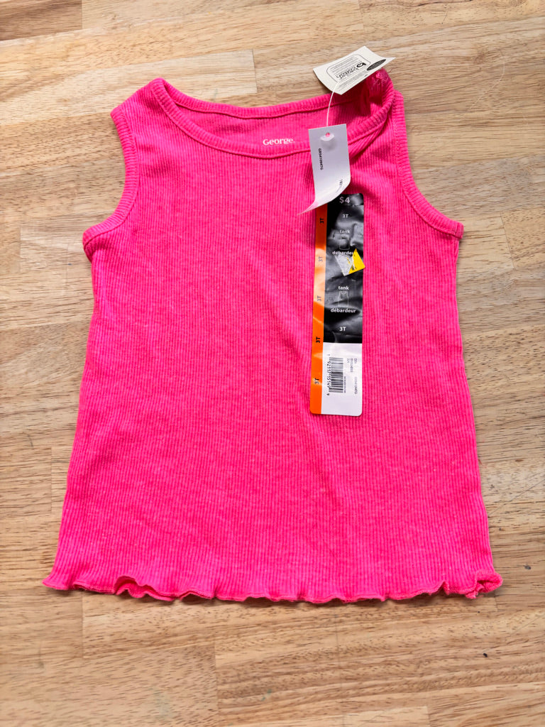George Ribbed Tank Top – 3T NWT