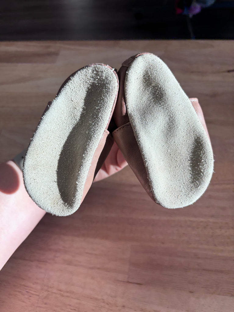 Roper Leather Slippers (6-12 Months)