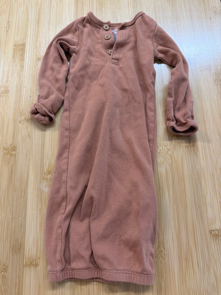 Carter's Sleep Gown – Newborn | Brown - Nest and Sprout-Consignment